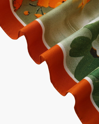 Old Money Impressionist Garden Scarf - Dalm Fashion