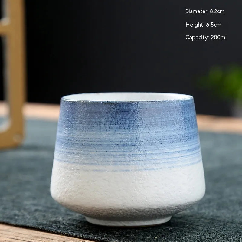 Retro Stoneware Ceramic Cup