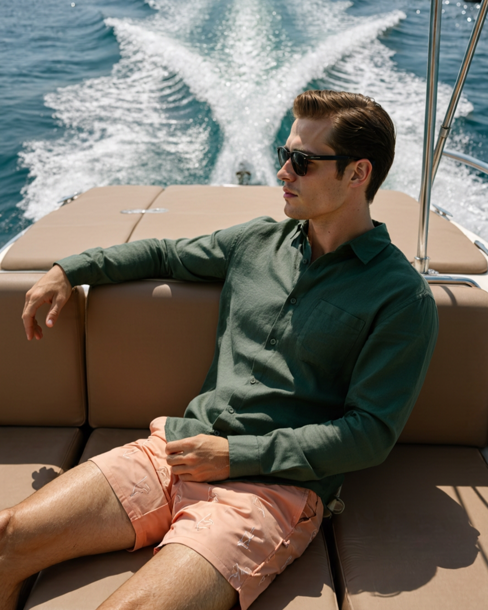 Cape Town - 100% Linen Shirt - Dalm Fashion