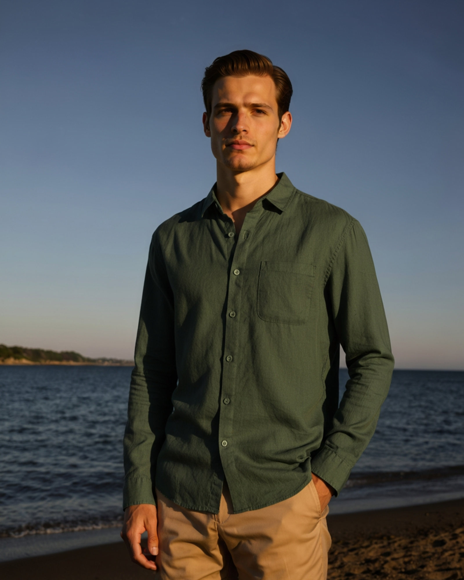 Cape Town - 100% Linen Shirt - Dalm Fashion
