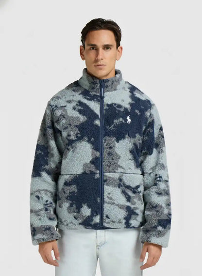 Teddy Tape Jacket - White Sand - Dalm Fashion