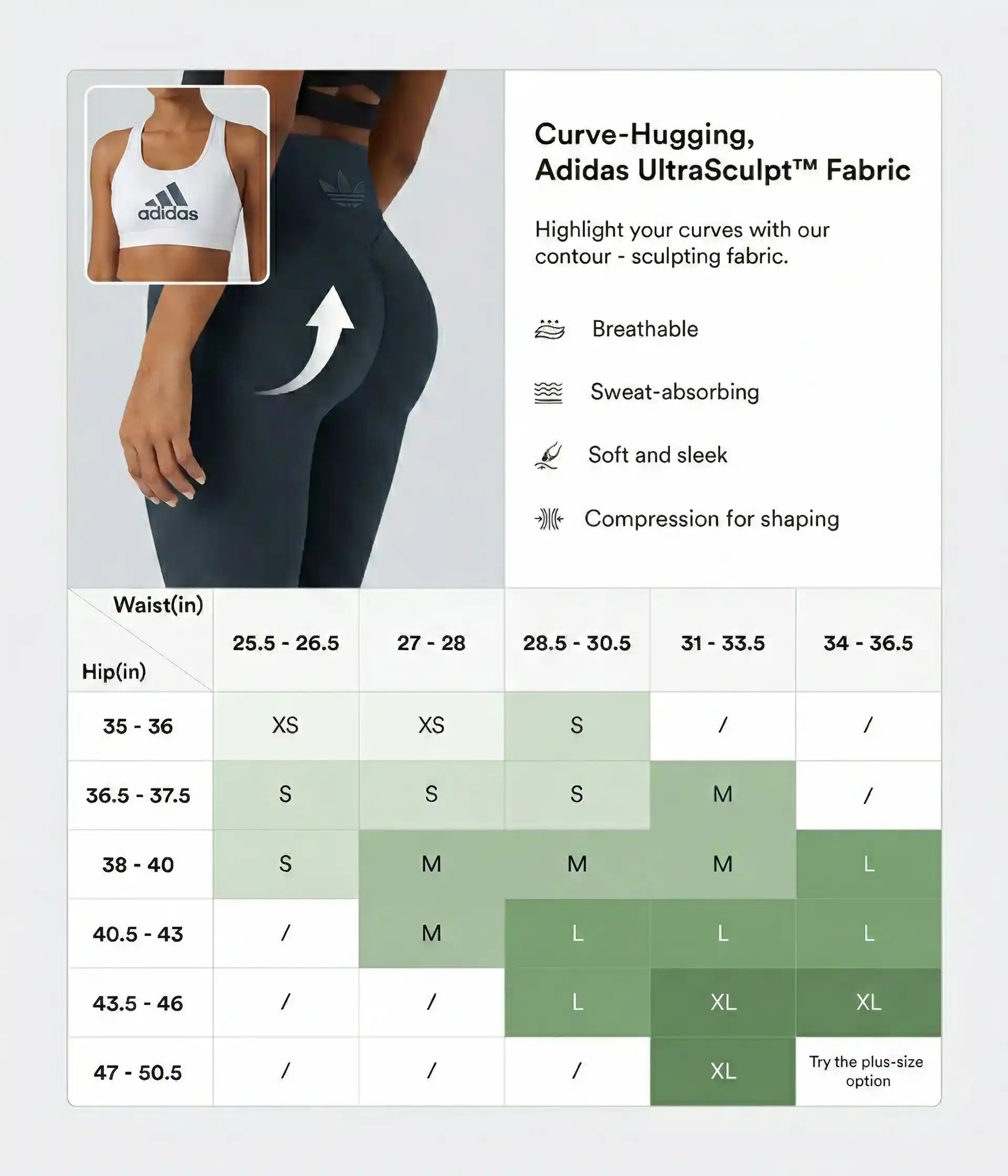 Adidas UltraSculpt™ Leggings - Dalm Fashion