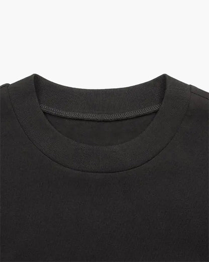 Refined Solid T-Shirt - Dalm Fashion