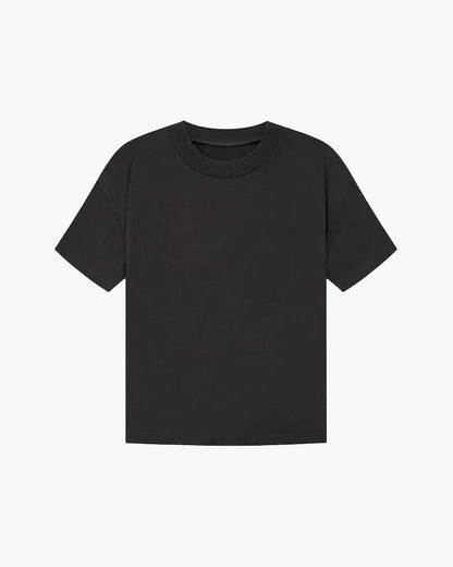 Refined Solid T-Shirt - Dalm Fashion