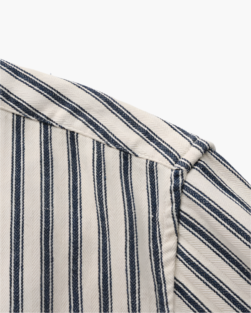 Gentlemen's Striped Shirt - Dalm Fashion