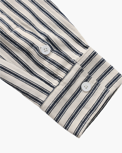 Gentlemen's Striped Shirt - Dalm Fashion