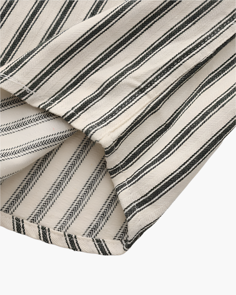 Gentlemen's Striped Shirt - Dalm Fashion