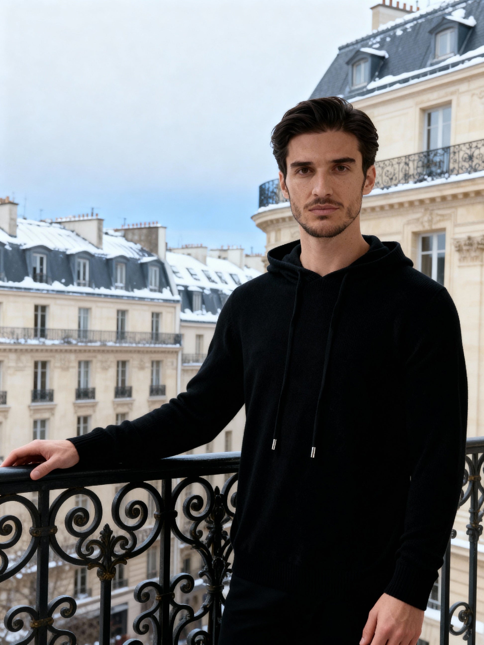 100% Cashmere Hoodie - Dalm Fashion