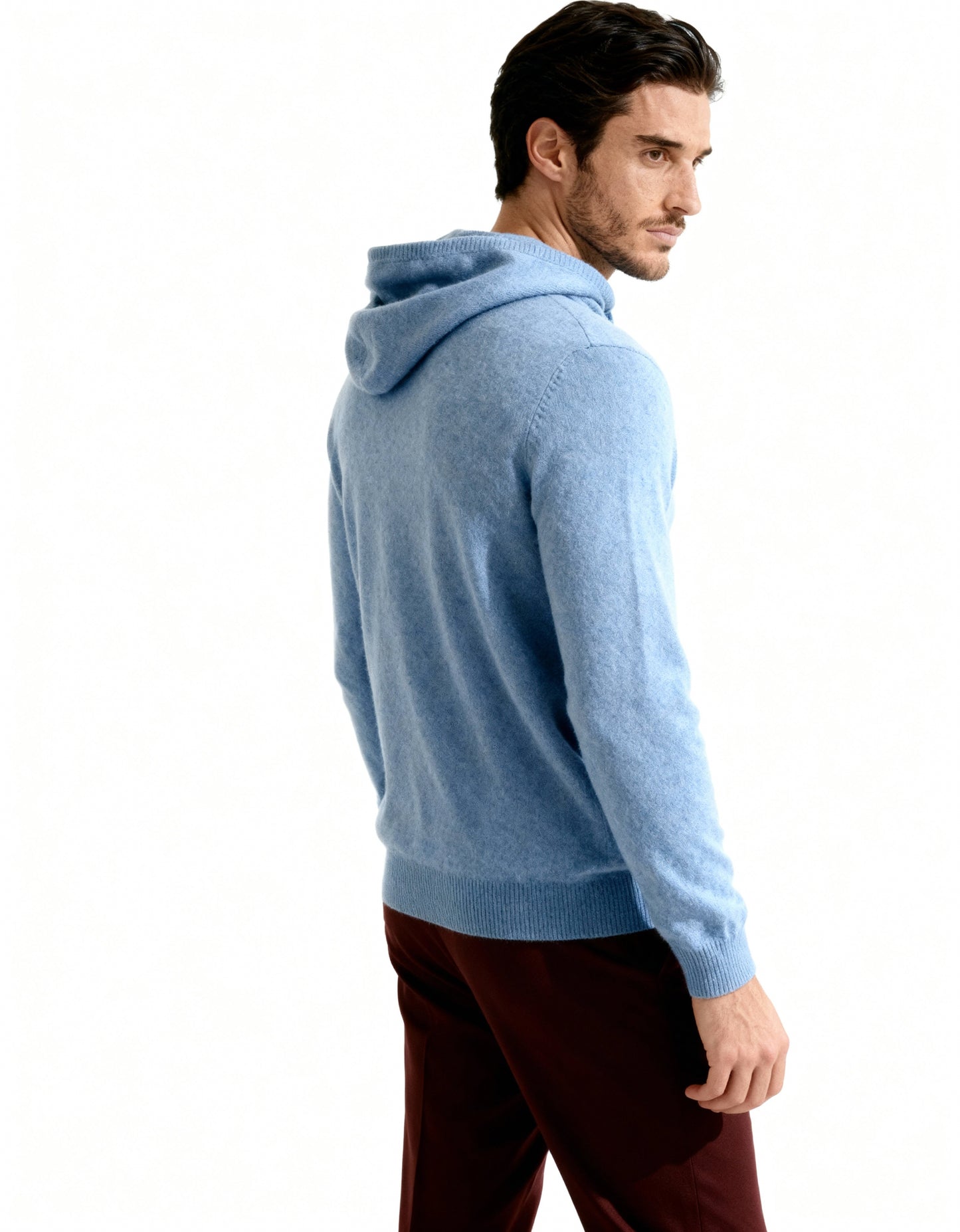 100% Cashmere Hoodie - Dalm Fashion