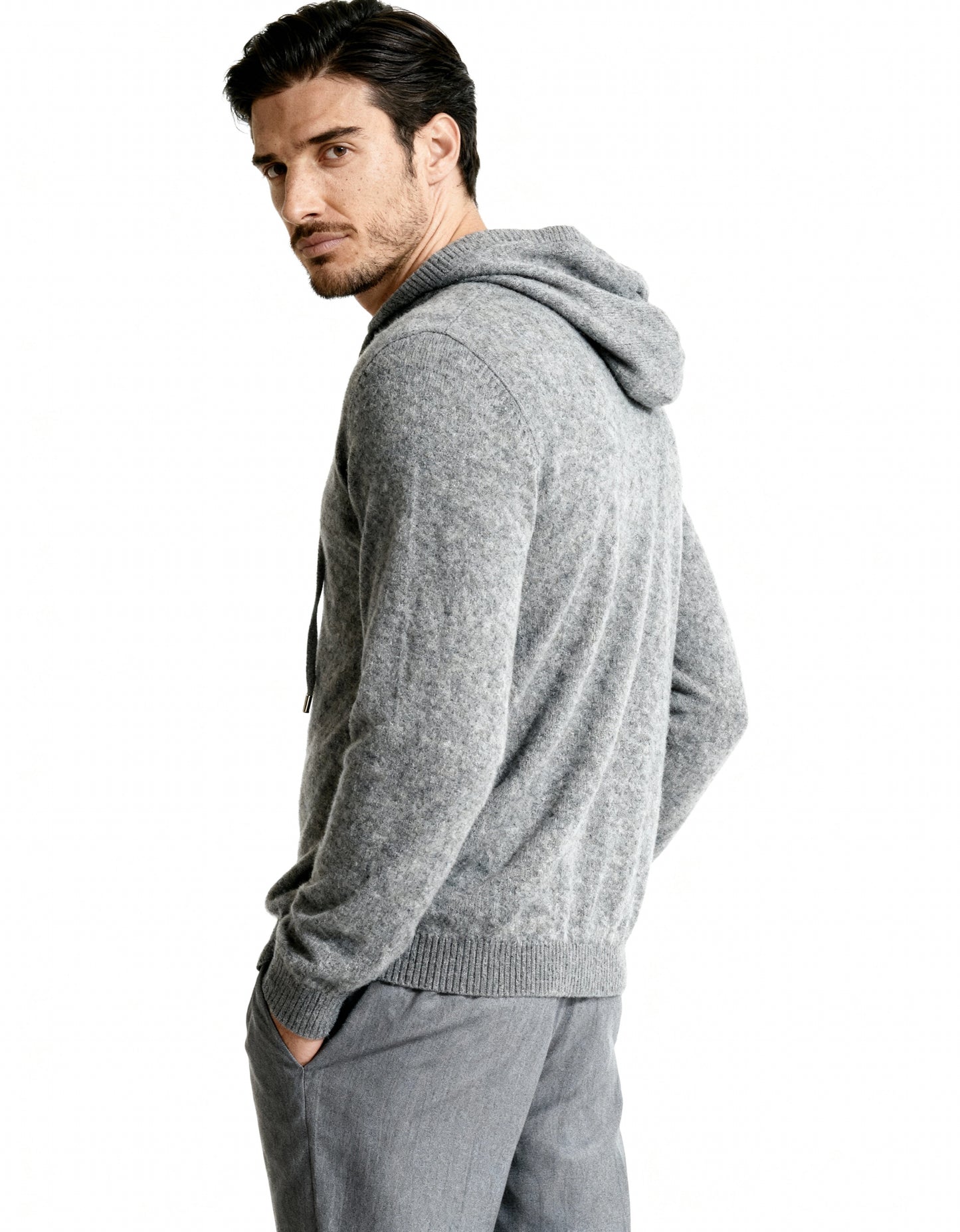 100% Cashmere Hoodie - Dalm Fashion
