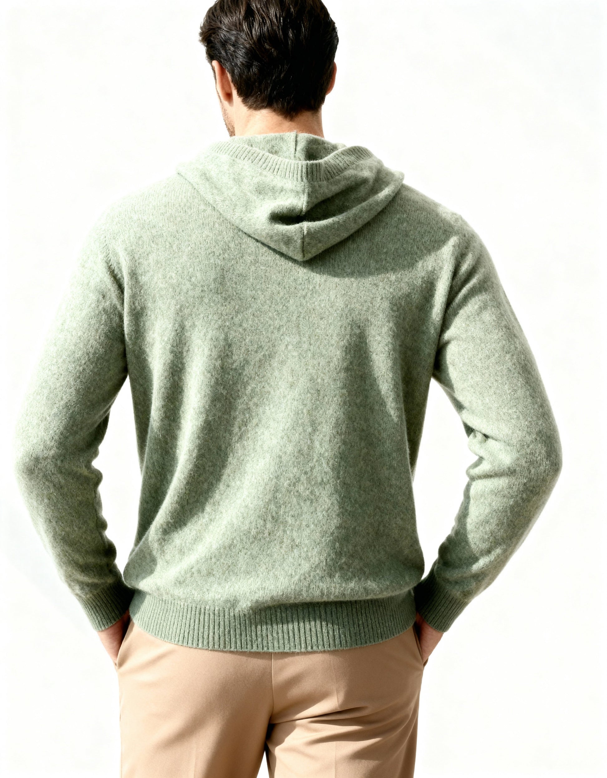 100% Cashmere Hoodie - Dalm Fashion