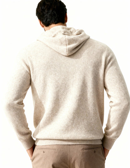 100% Cashmere Hoodie - Dalm Fashion