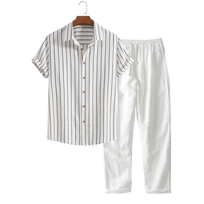 Huahine - TheighT Short Sleeved Set - Dalm Fashion