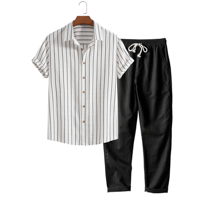 Huahine - TheighT Short Sleeved Set - Dalm Fashion