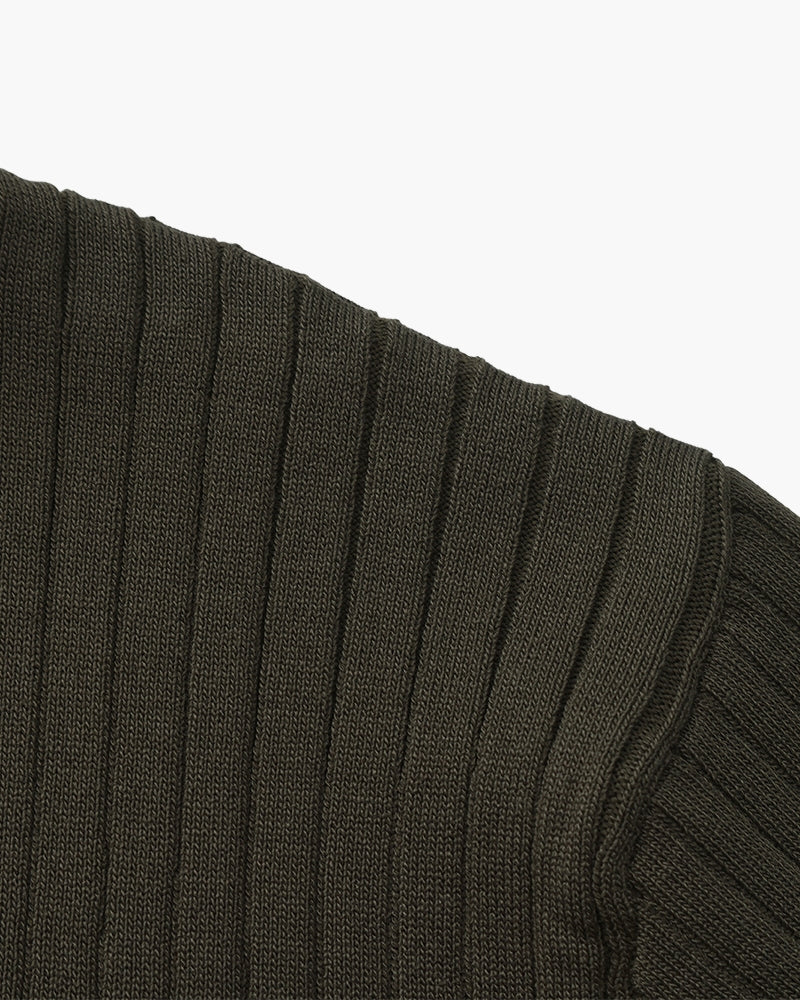 Premium Ribbed Polo - Dalm Fashion