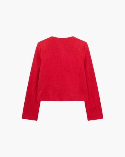 Savile Crop Blazer - Dalm Fashion