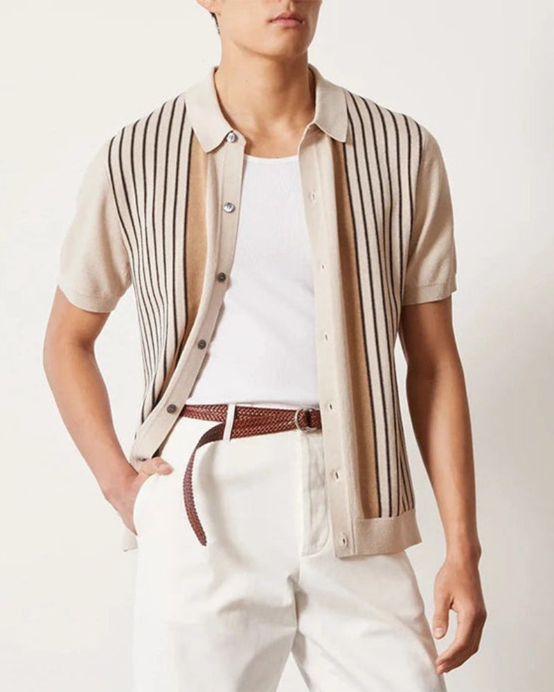 The Monte Carlo Knit Polo - Dalm Fashion