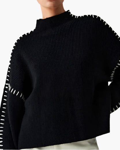 The Lila Stitch Sweater - Dalm Fashion