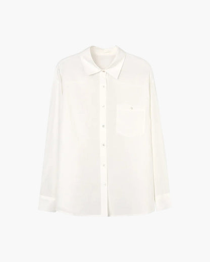 Estate Lady Linen Shirt - Dalm Fashion