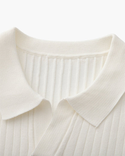 Premium Ribbed Polo - Dalm Fashion