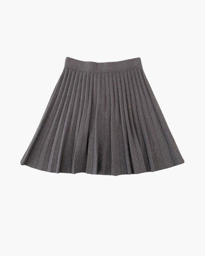 Oxford Pleated Wool Mini - Dalm Fashion