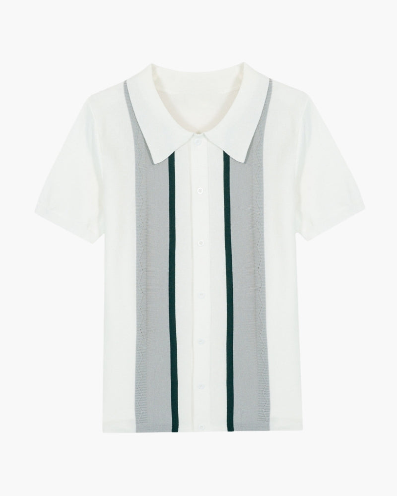 Bradford Polo Knit - Dalm Fashion