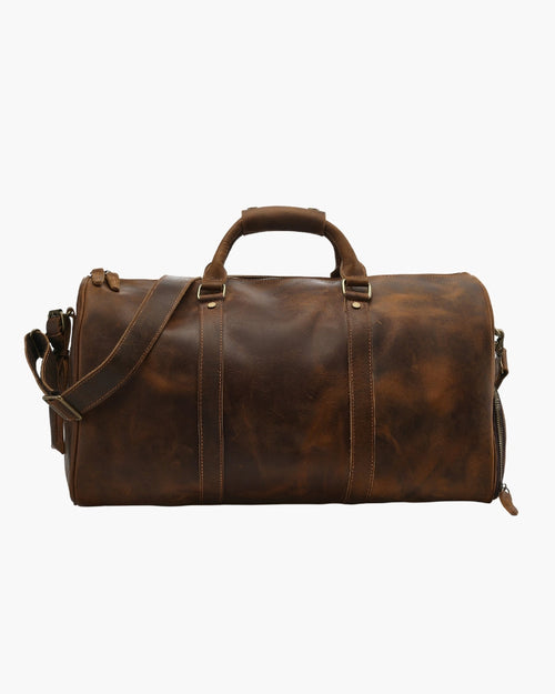 Montague Leather Duffle - Dalm Fashion