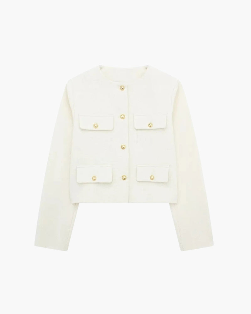 Savile Crop Blazer - Dalm Fashion