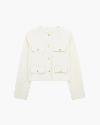 Savile Crop Blazer - Dalm Fashion