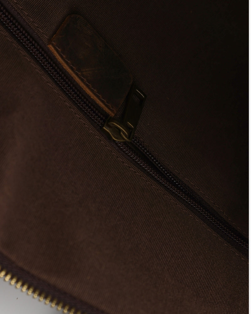 Montague Leather Duffle - Dalm Fashion