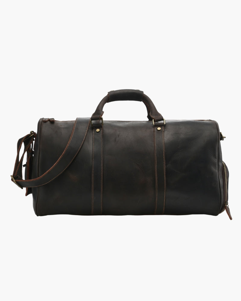 Montague Leather Duffle - Dalm Fashion