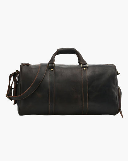 Montague Leather Duffle - Dalm Fashion