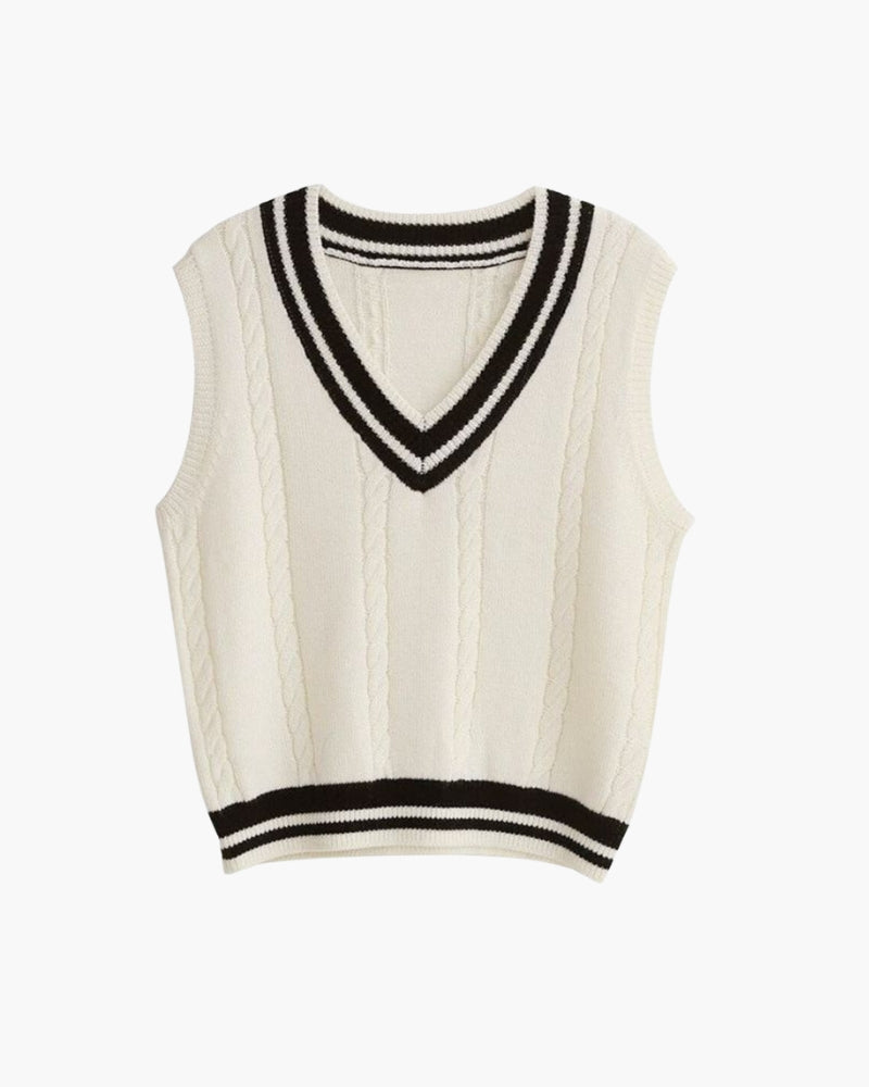 Lady's Rich Sweater Vest - Dalm Fashion