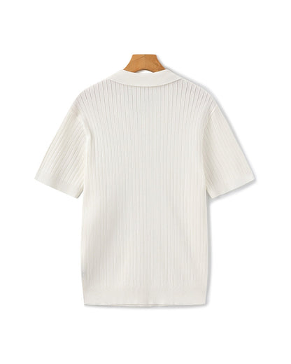 Premium Ribbed Polo - Dalm Fashion