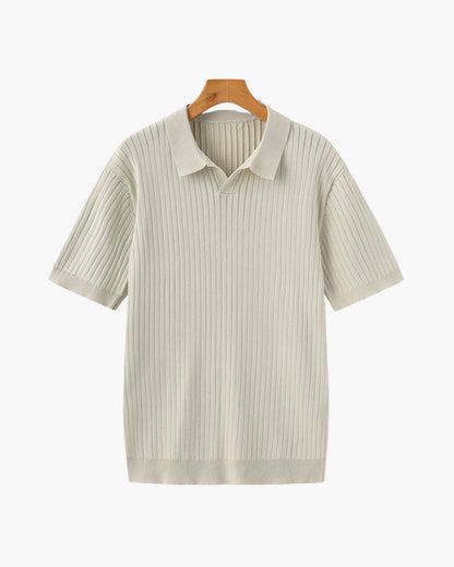 Premium Ribbed Polo - Dalm Fashion