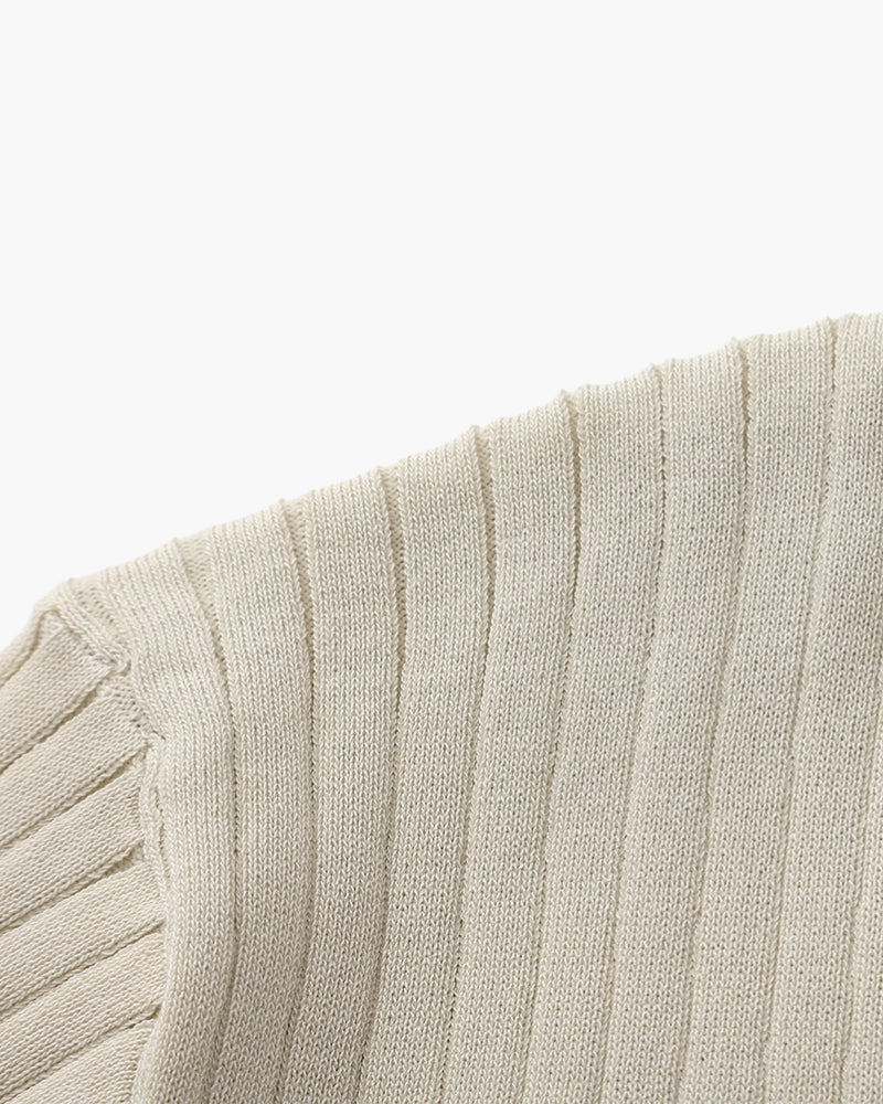 Premium Ribbed Polo - Dalm Fashion