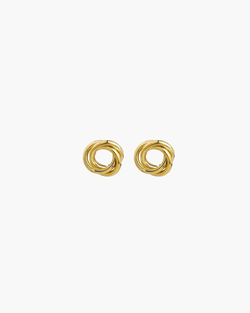 Aurelia Knot Studs - Dalm Fashion