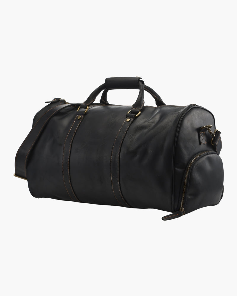 Montague Leather Duffle - Dalm Fashion