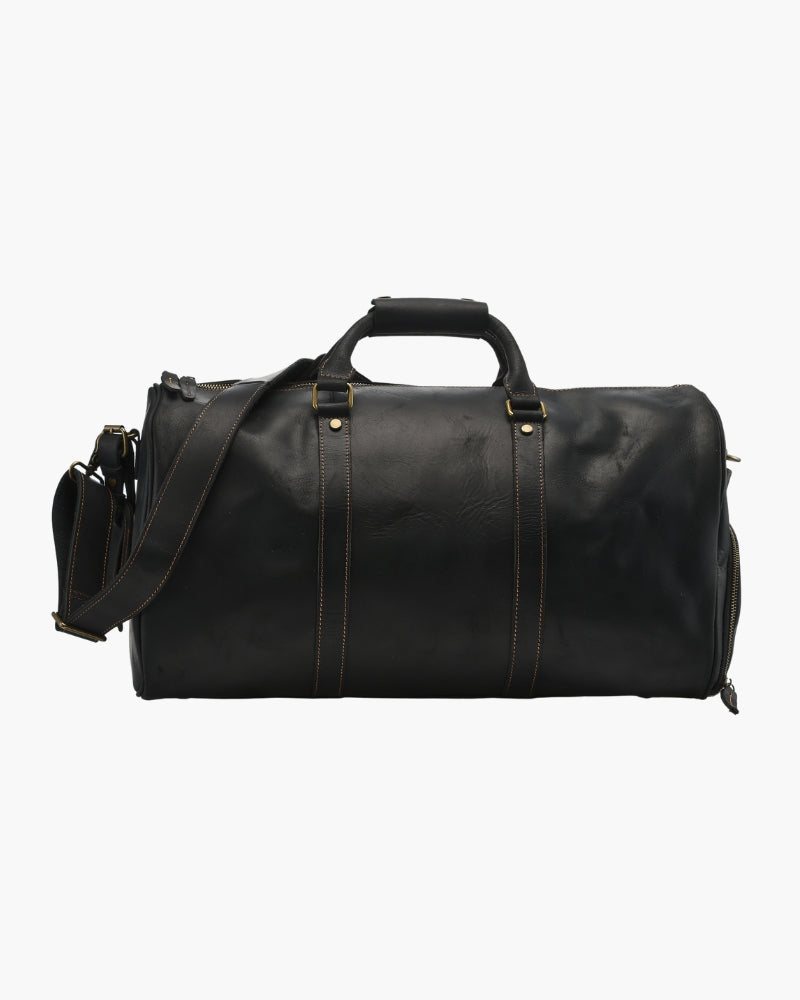 Montague Leather Duffle - Dalm Fashion