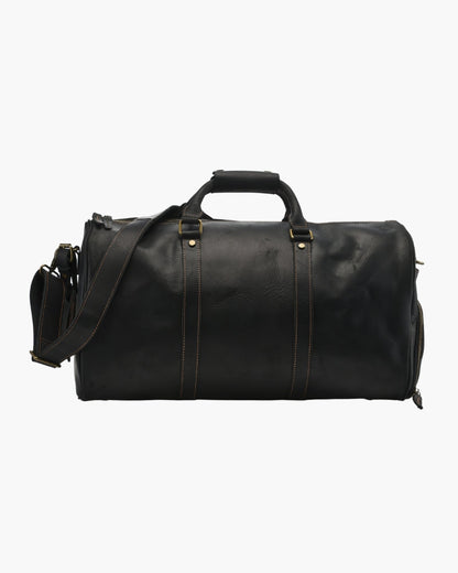 Montague Leather Duffle - Dalm Fashion