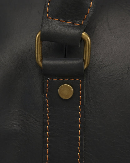 Montague Leather Duffle - Dalm Fashion