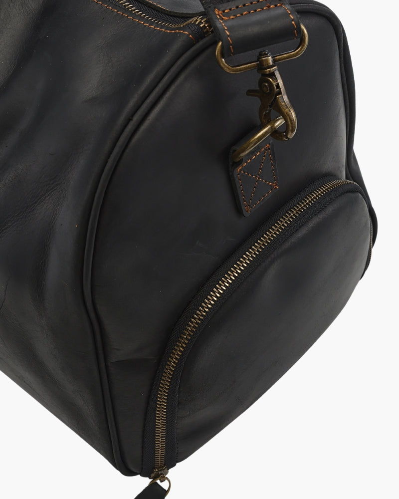 Montague Leather Duffle - Dalm Fashion