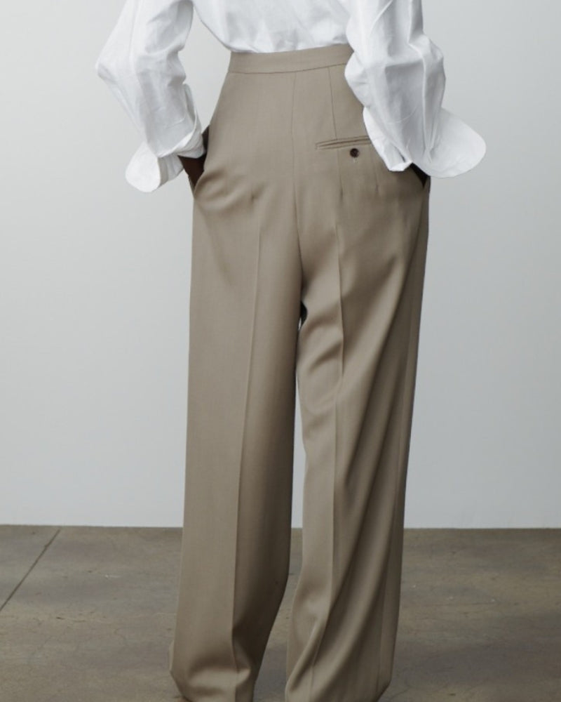 Woolen Oversized Pantalon - Dalm Fashion