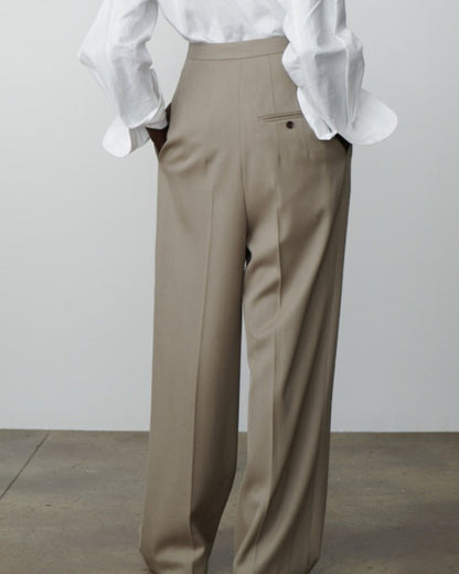 Woolen Oversized Pantalon - Dalm Fashion