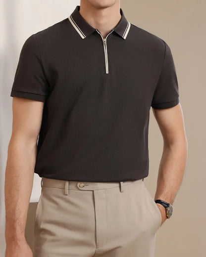 Ridgeway Zip Polo - Dalm Fashion
