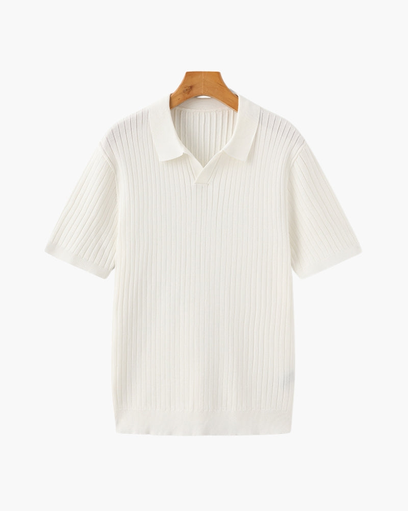 Premium Ribbed Polo - Dalm Fashion