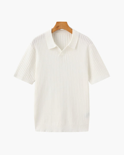 Premium Ribbed Polo - Dalm Fashion