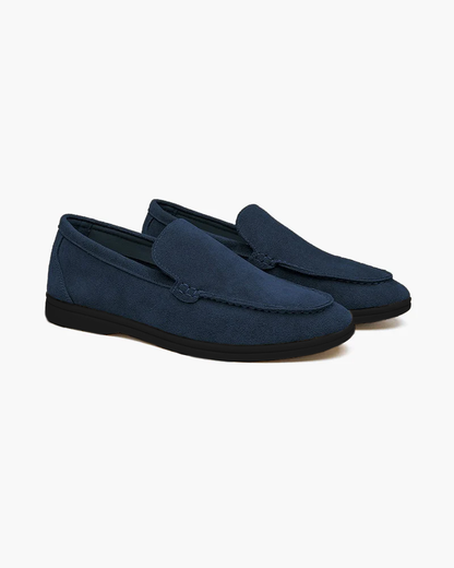 Premium Suede Loafers - Black Soles - Dalm Fashion