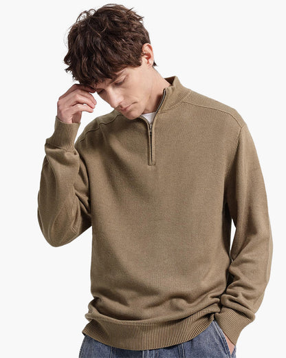 100% Merino Wool Zip Up - Dalm Fashion