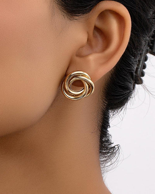 Aurelia Knot Studs - Dalm Fashion